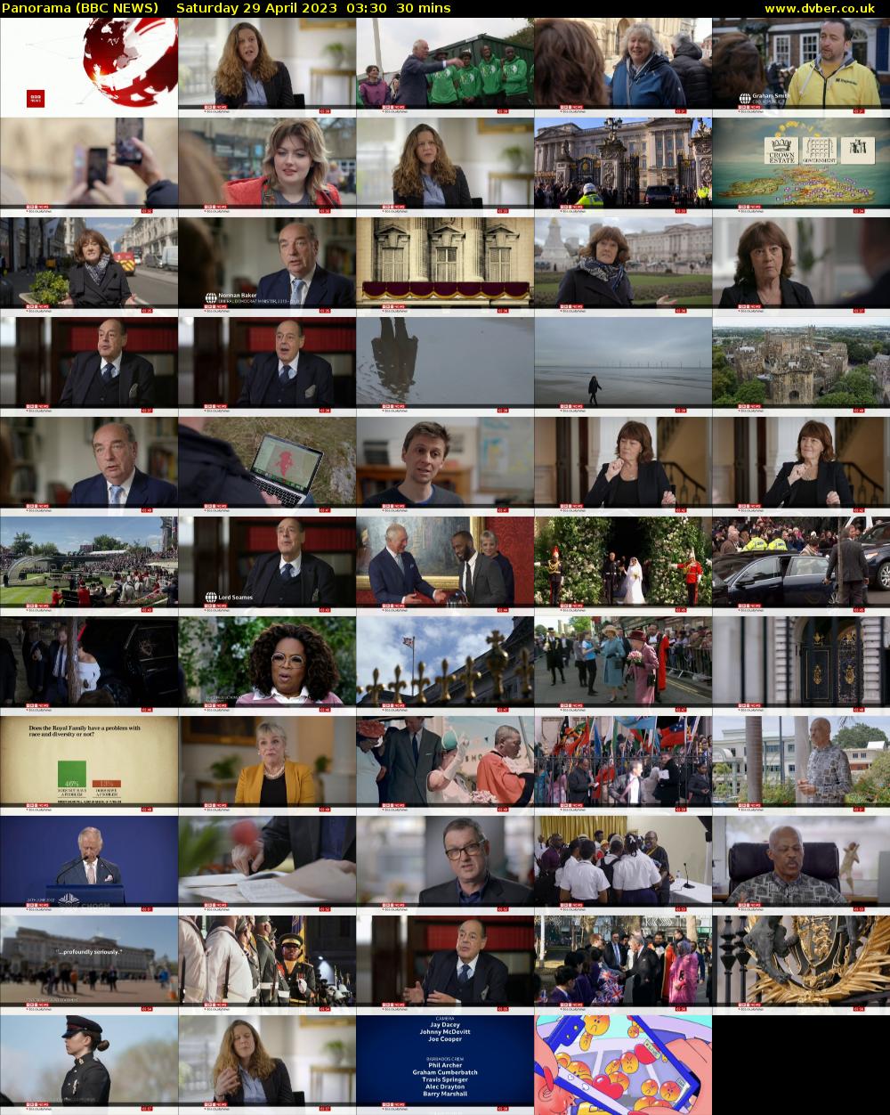 Panorama (BBC NEWS) Saturday 29 April 2023 03:30 - 04:00