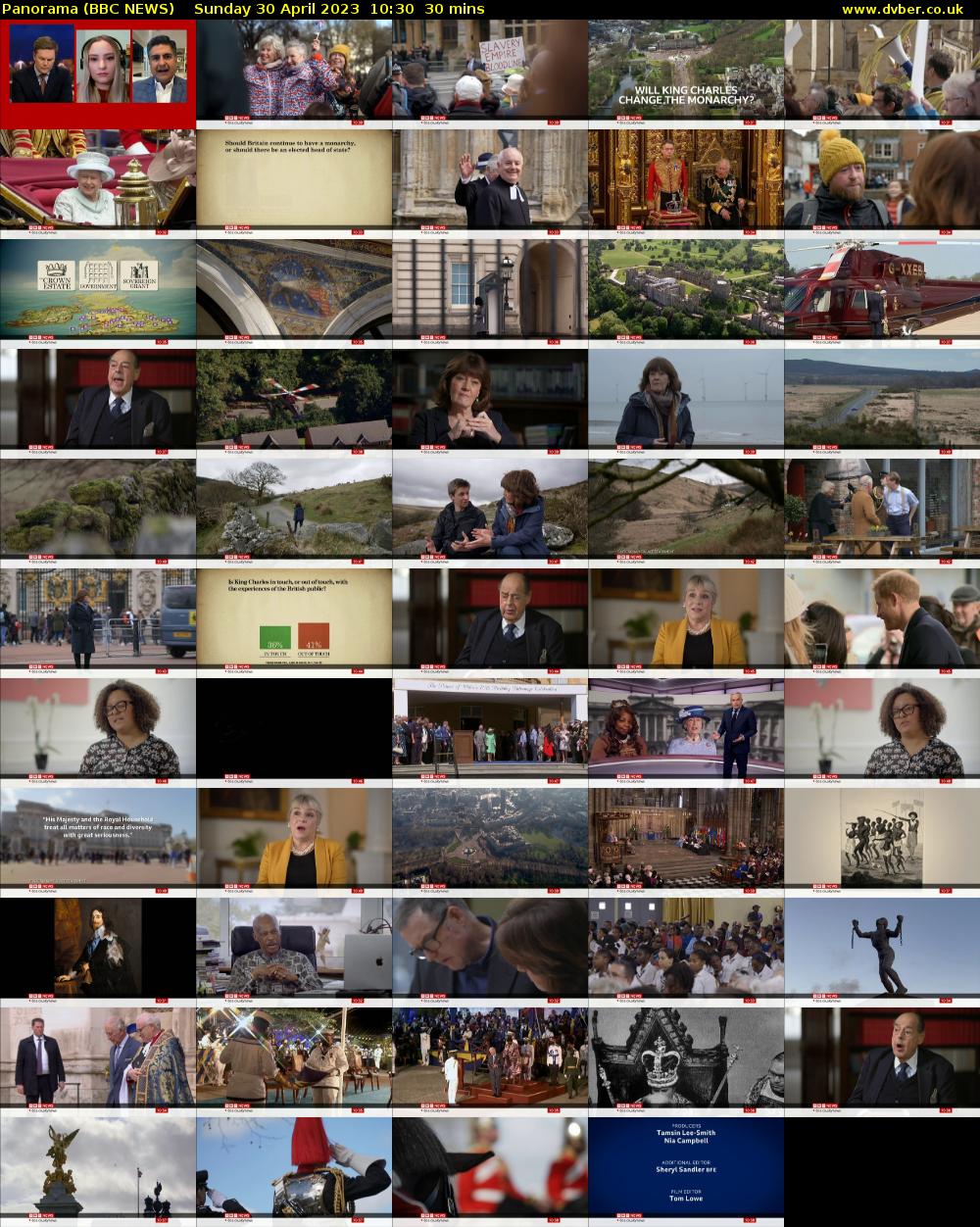 Panorama (BBC NEWS) Sunday 30 April 2023 10:30 - 11:00