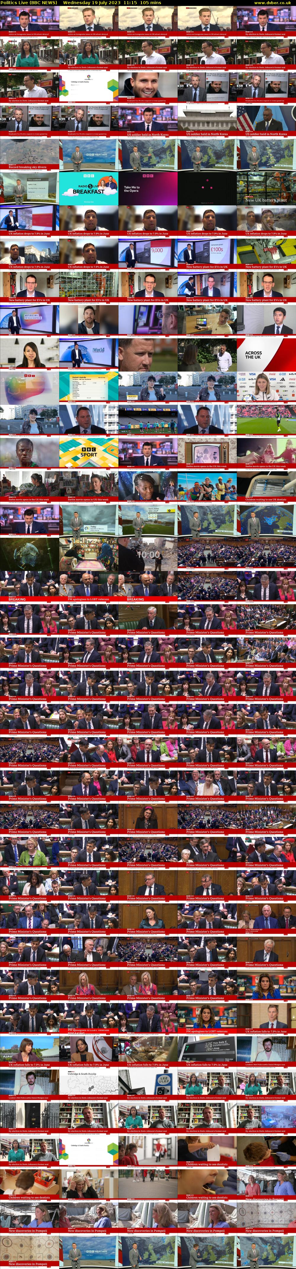 Politics Live (BBC NEWS) Wednesday 19 July 2023 11:15 - 13:00