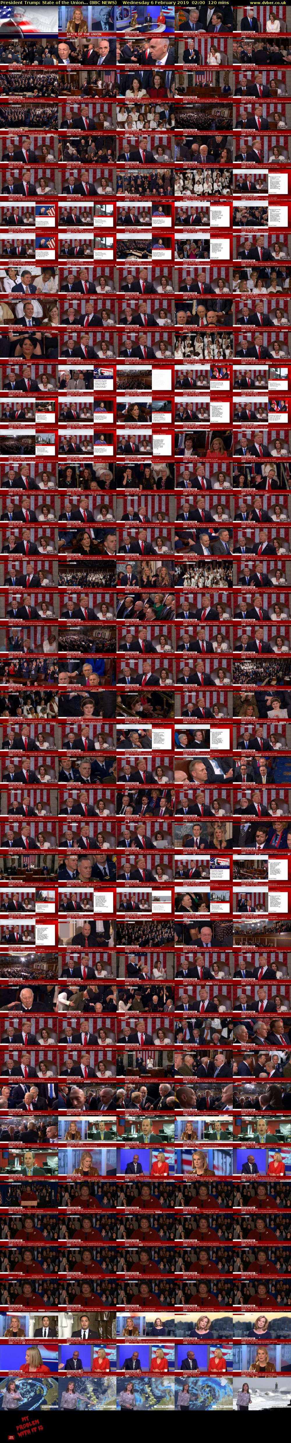 President Trump: State of the Union... (BBC NEWS) Wednesday 6 February 2019 02:00 - 04:00