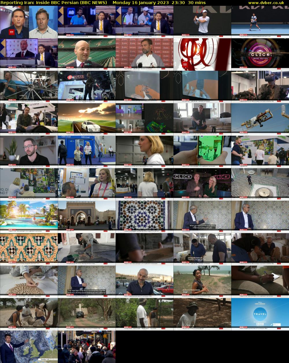 Reporting Iran: Inside BBC Persian (BBC NEWS) Monday 16 January 2023 23:30 - 00:00