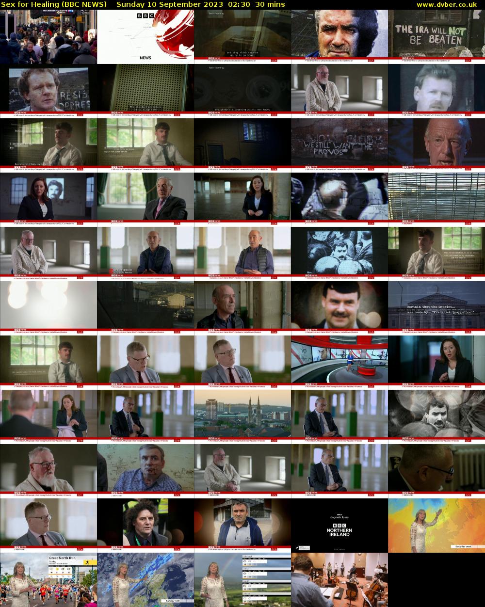 Sex for Healing (BBC NEWS) Sunday 10 September 2023 02:30 - 03:00