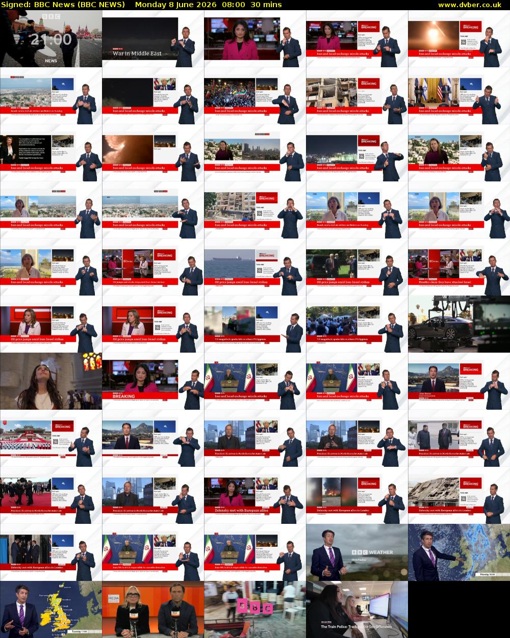 Signed: BBC News (BBC NEWS) Monday 8 June 2026 08:00 - 08:30