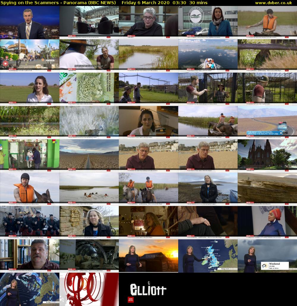 Spying on the Scammers - Panorama (BBC NEWS) Friday 6 March 2020 03:30 - 04:00