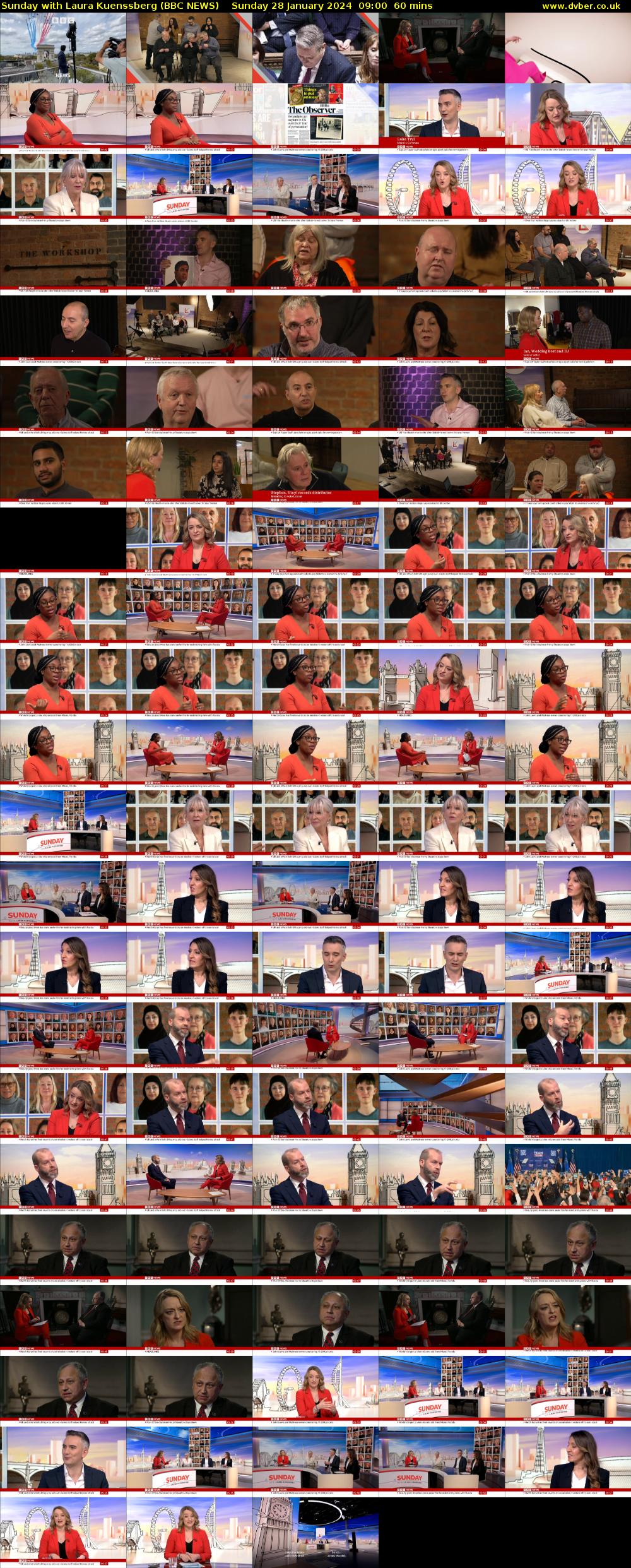 Sunday with Laura Kuenssberg (BBC NEWS) Sunday 28 January 2024 09:00 - 10:00