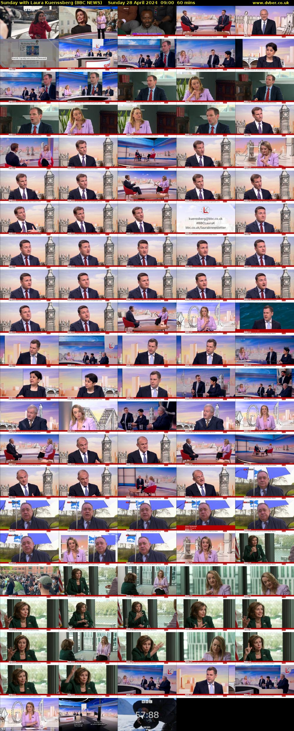 Sunday with Laura Kuenssberg (BBC NEWS) Sunday 28 April 2024 09:00 - 10:00