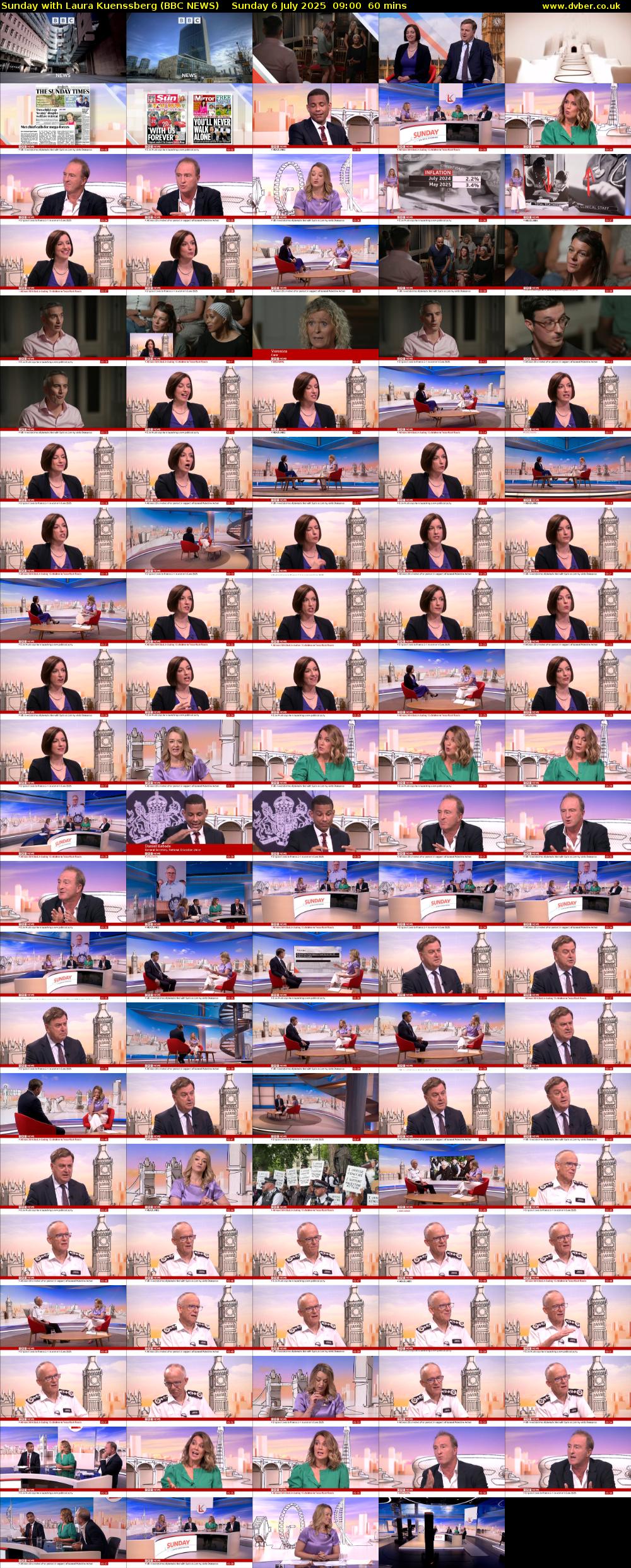 Sunday with Laura Kuenssberg (BBC NEWS) Sunday 6 July 2025 09:00 - 10:00