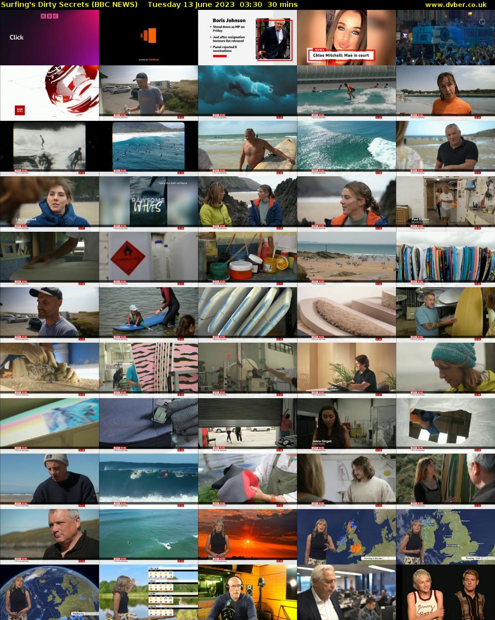 Surfing's Dirty Secrets (BBC NEWS) Tuesday 13 June 2023 03:30 - 04:00