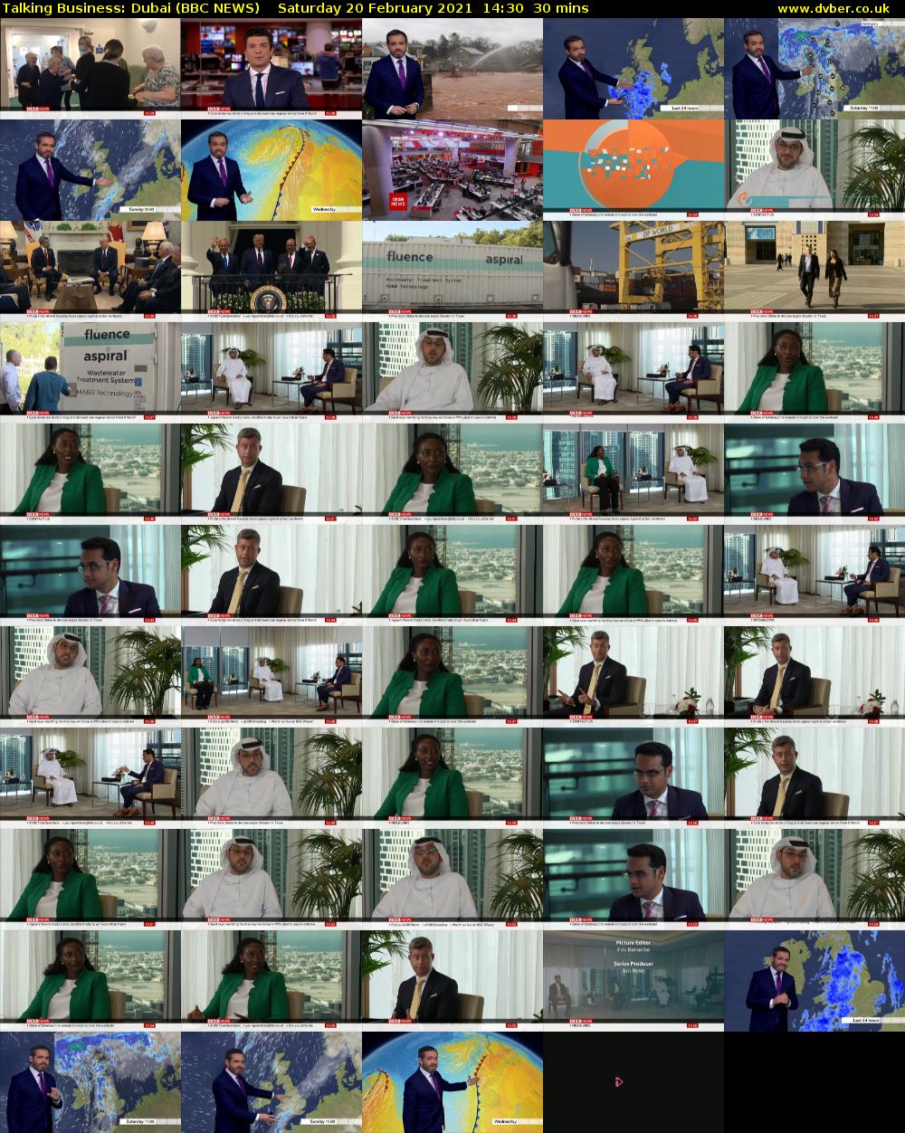 Talking Business: Dubai (BBC NEWS) Saturday 20 February 2021 14:30 - 15:00