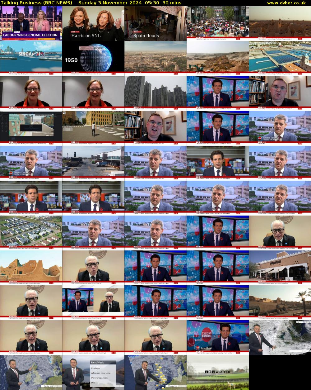 Talking Business (BBC NEWS) Sunday 3 November 2024 05:30 - 06:00