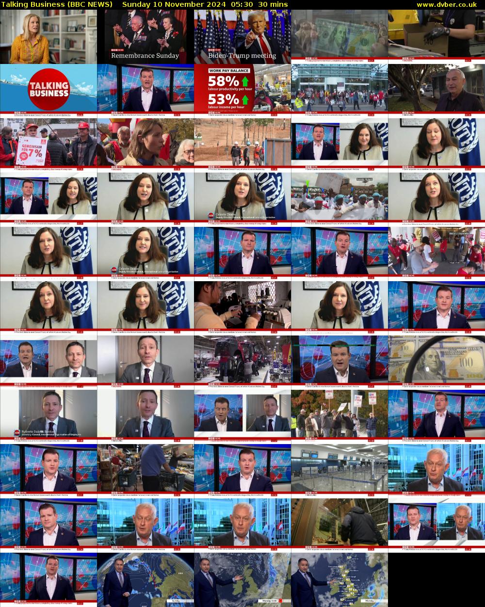 Talking Business (BBC NEWS) Sunday 10 November 2024 05:30 - 06:00