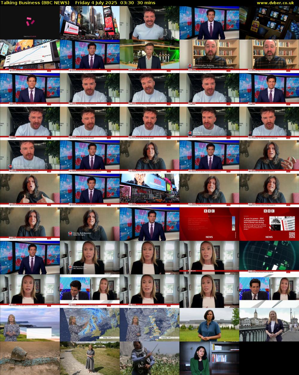 Talking Business (BBC NEWS) Friday 4 July 2025 03:30 - 04:00