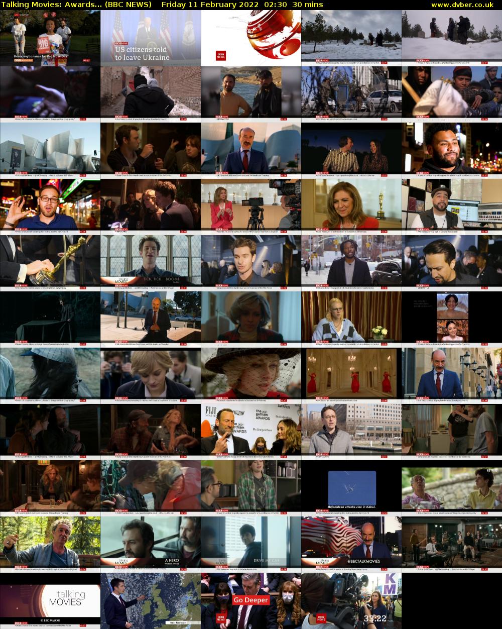 Talking Movies: Awards... (BBC NEWS) Friday 11 February 2022 02:30 - 03:00
