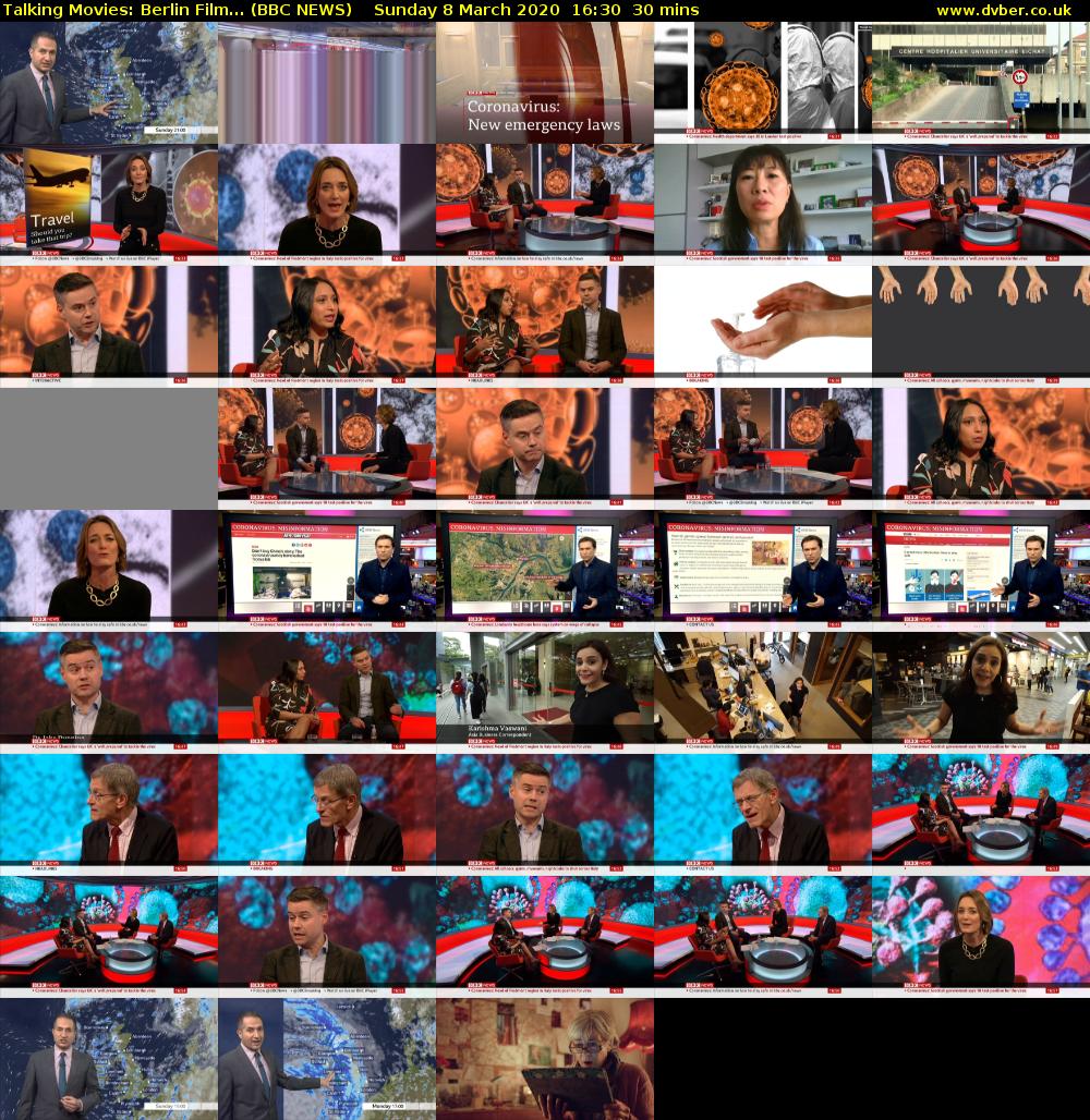 Talking Movies: Berlin Film... (BBC NEWS) Sunday 8 March 2020 16:30 - 17:00