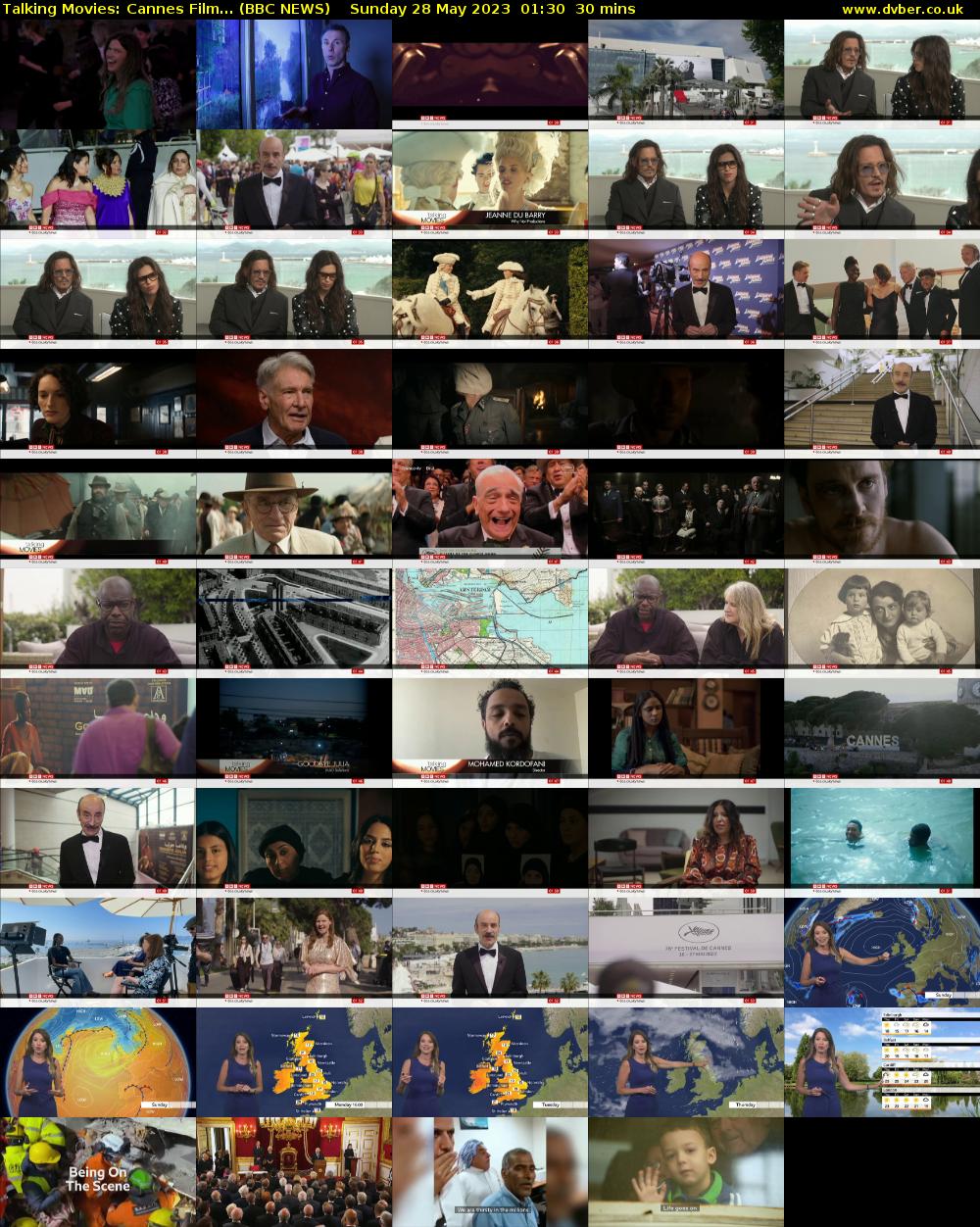 Talking Movies: Cannes Film... (BBC NEWS) Sunday 28 May 2023 01:30 - 02:00