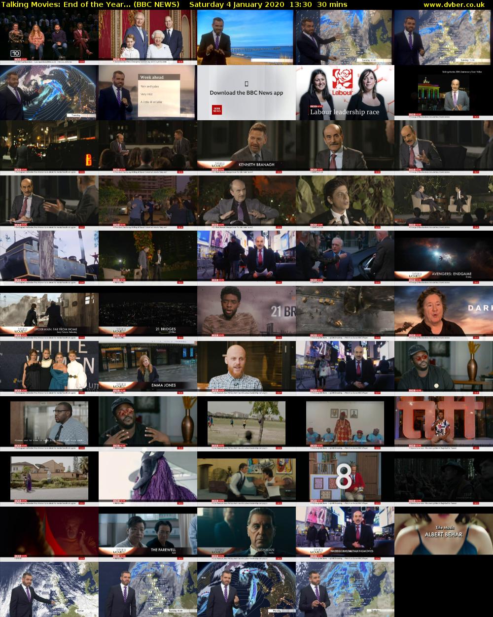 Talking Movies: End of the Year... (BBC NEWS) Saturday 4 January 2020 13:30 - 14:00
