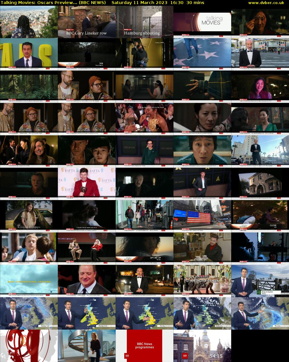 Talking Movies: Oscars Preview... (BBC NEWS) Saturday 11 March 2023 16:30 - 17:00