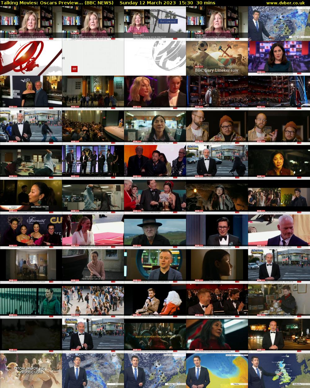 Talking Movies: Oscars Preview... (BBC NEWS) Sunday 12 March 2023 15:30 - 16:00