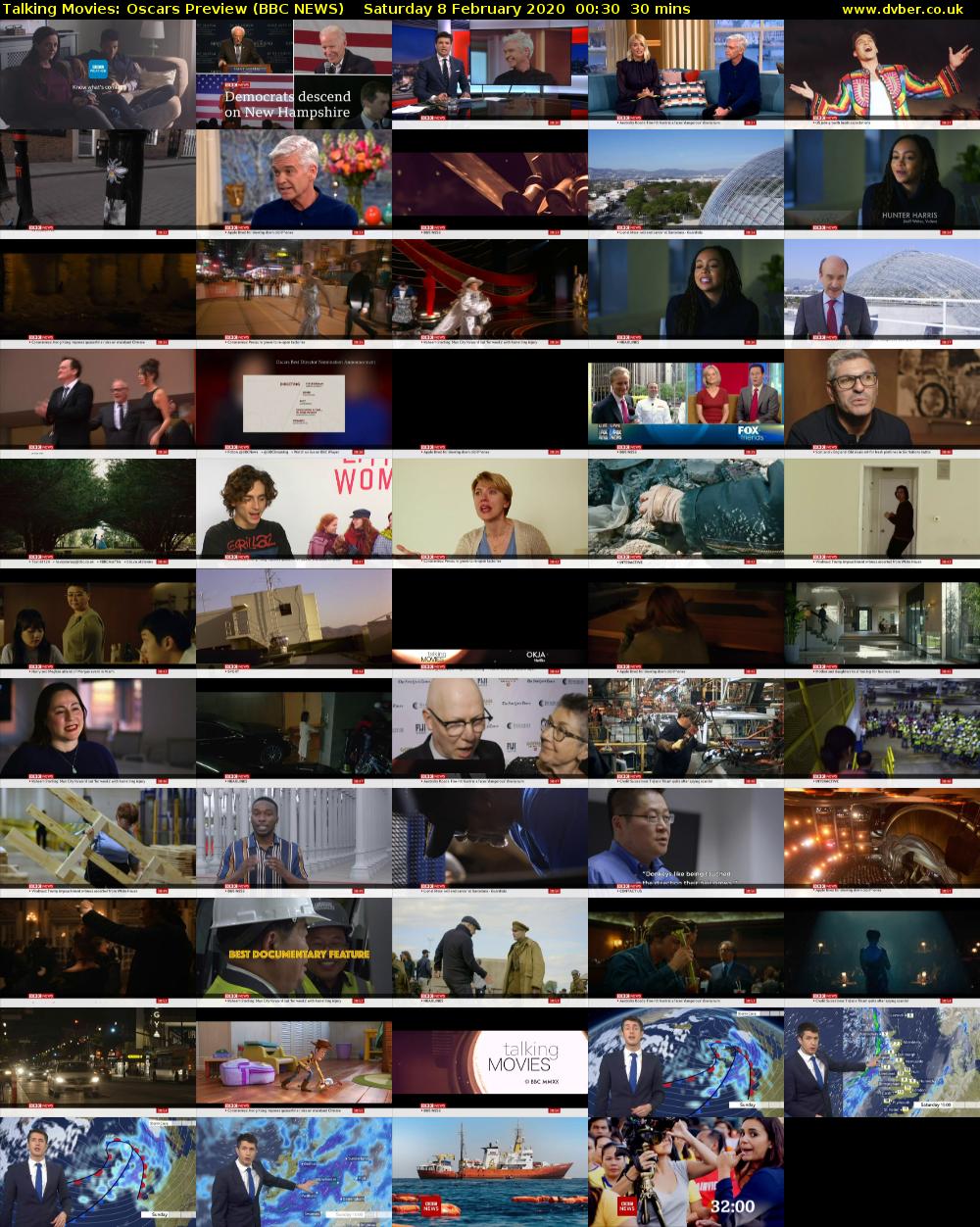 Talking Movies: Oscars Preview (BBC NEWS) Saturday 8 February 2020 00:30 - 01:00