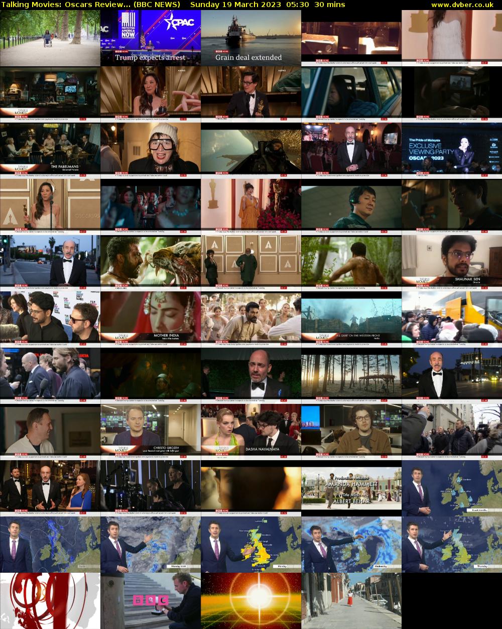 Talking Movies: Oscars Review... (BBC NEWS) Sunday 19 March 2023 05:30 - 06:00