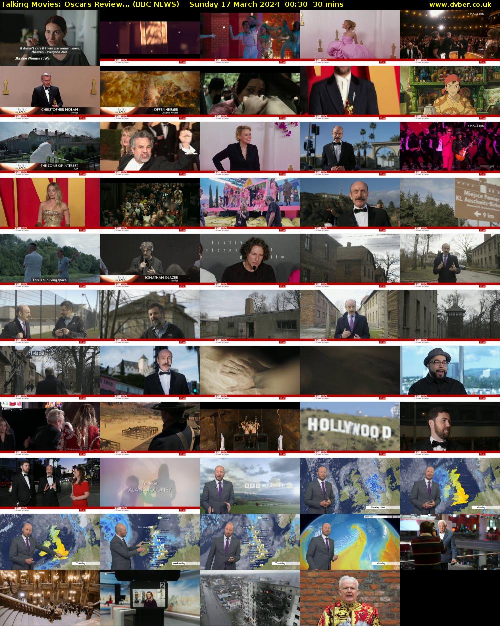 Talking Movies: Oscars Review... (BBC NEWS) Sunday 17 March 2024 00:30 - 01:00