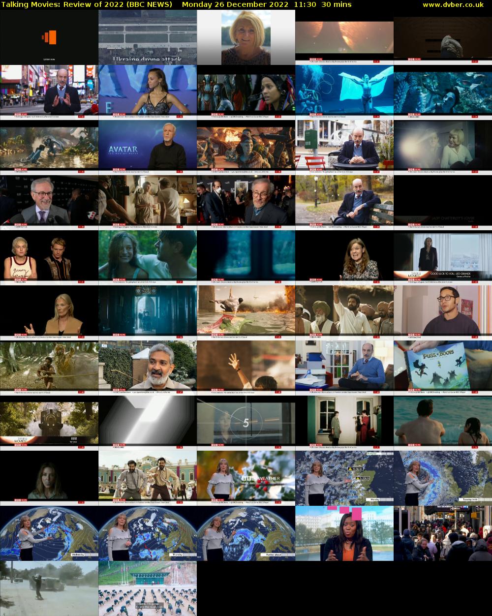 Talking Movies: Review of 2022 (BBC NEWS) Monday 26 December 2022 11:30 - 12:00