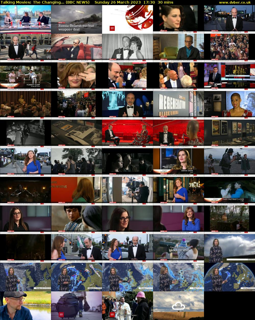 Talking Movies: The Changing... (BBC NEWS) Sunday 26 March 2023 17:30 - 18:00