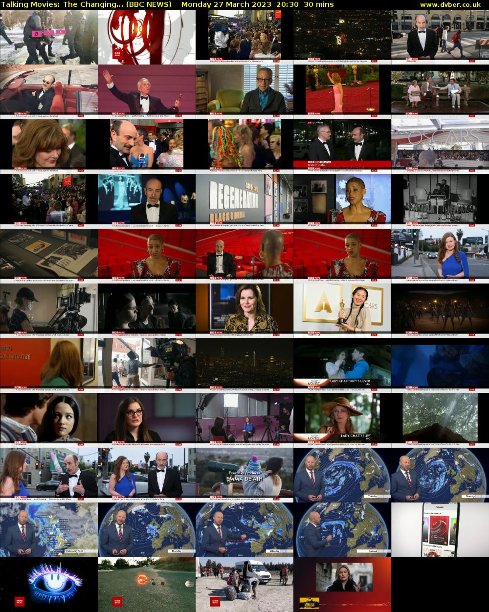 Talking Movies: The Changing... (BBC NEWS) Monday 27 March 2023 20:30 - 21:00