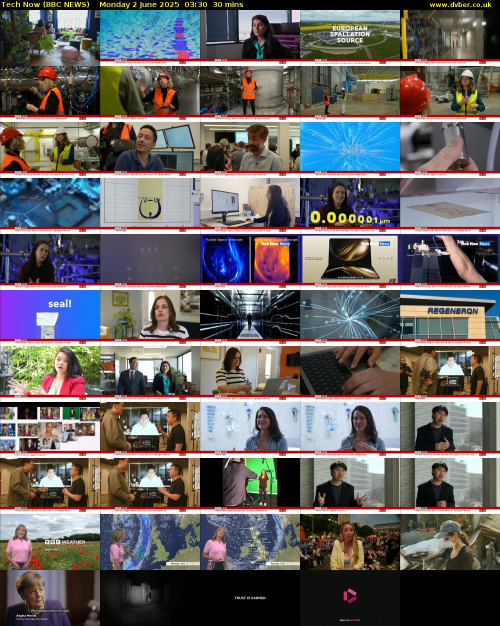 Tech Now (BBC NEWS) Monday 2 June 2025 03:30 - 04:00