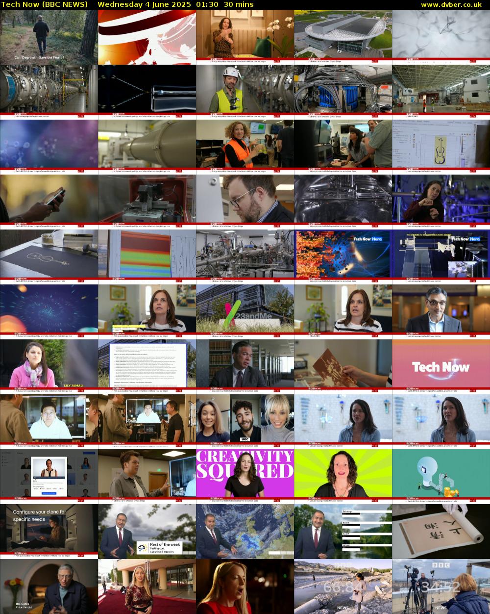 Tech Now (BBC NEWS) Wednesday 4 June 2025 01:30 - 02:00
