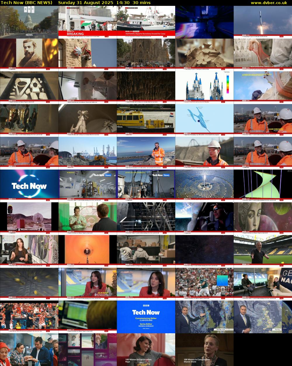 Tech Now (BBC NEWS) Sunday 31 August 2025 14:30 - 15:00