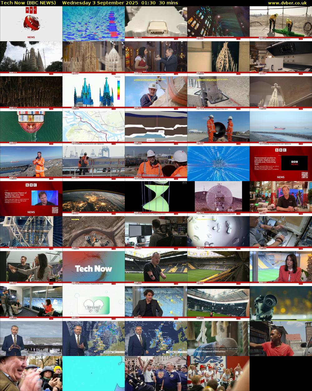 Tech Now (BBC NEWS) Wednesday 3 September 2025 01:30 - 02:00
