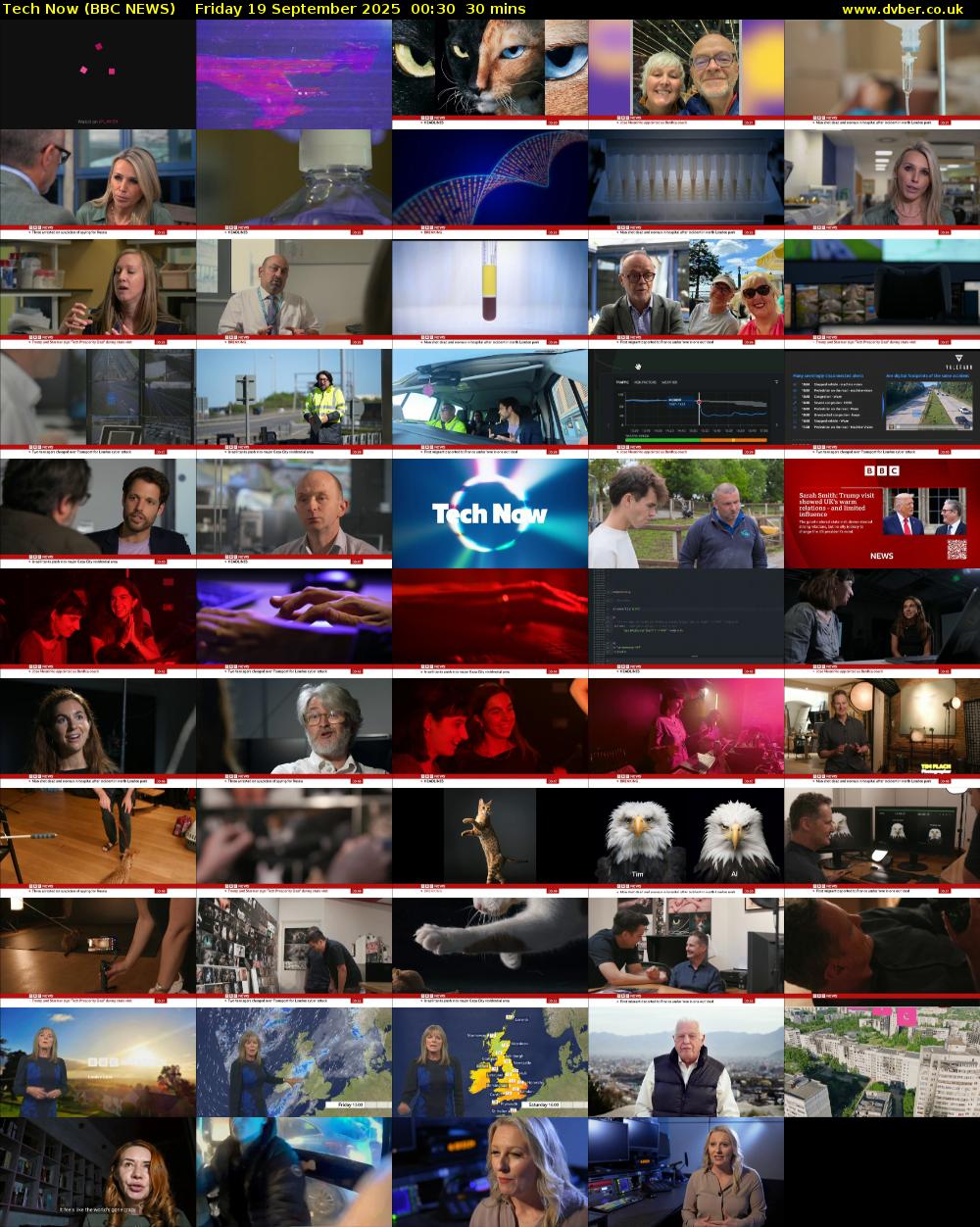 Tech Now (BBC NEWS) Friday 19 September 2025 00:30 - 01:00