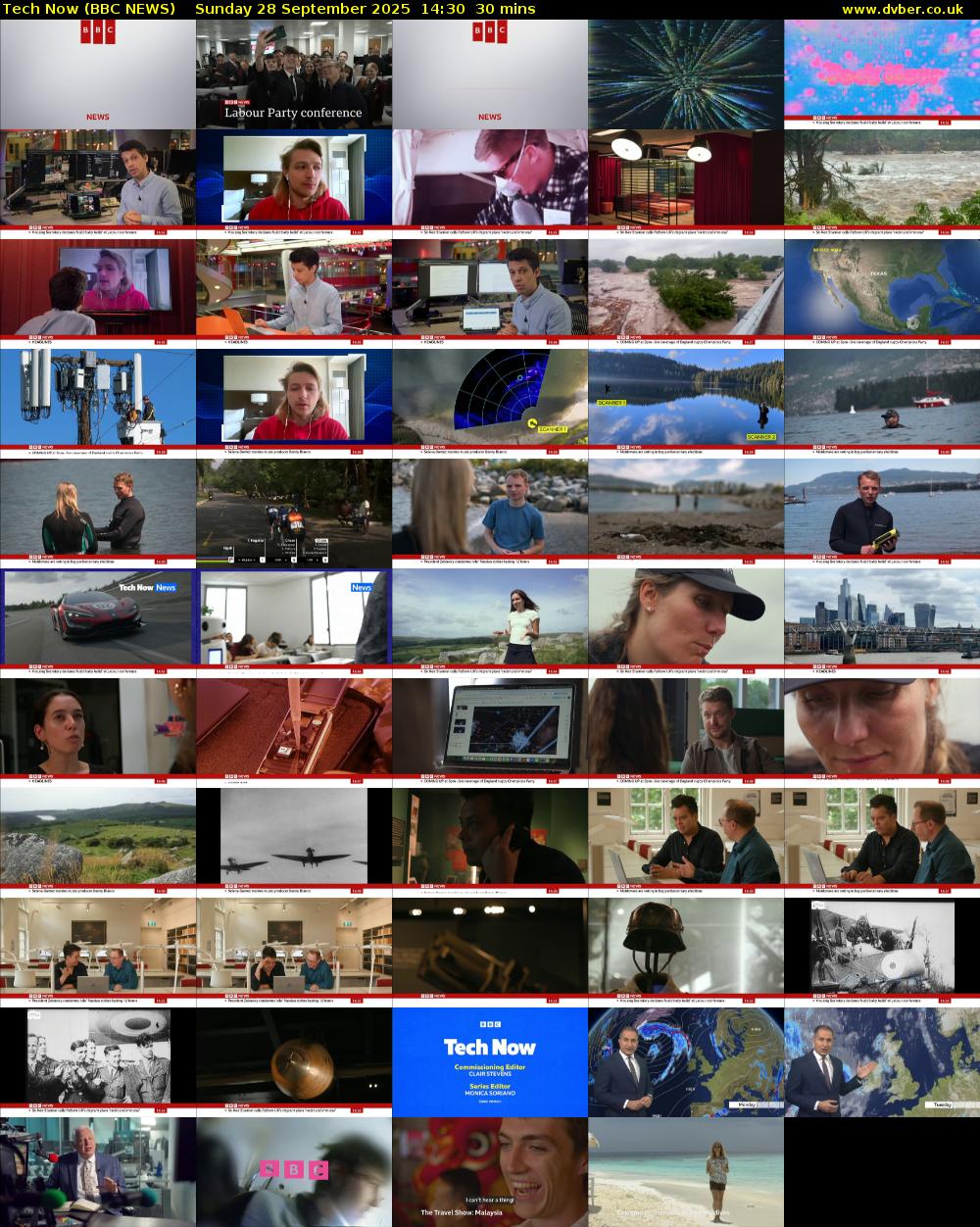 Tech Now (BBC NEWS) Sunday 28 September 2025 14:30 - 15:00