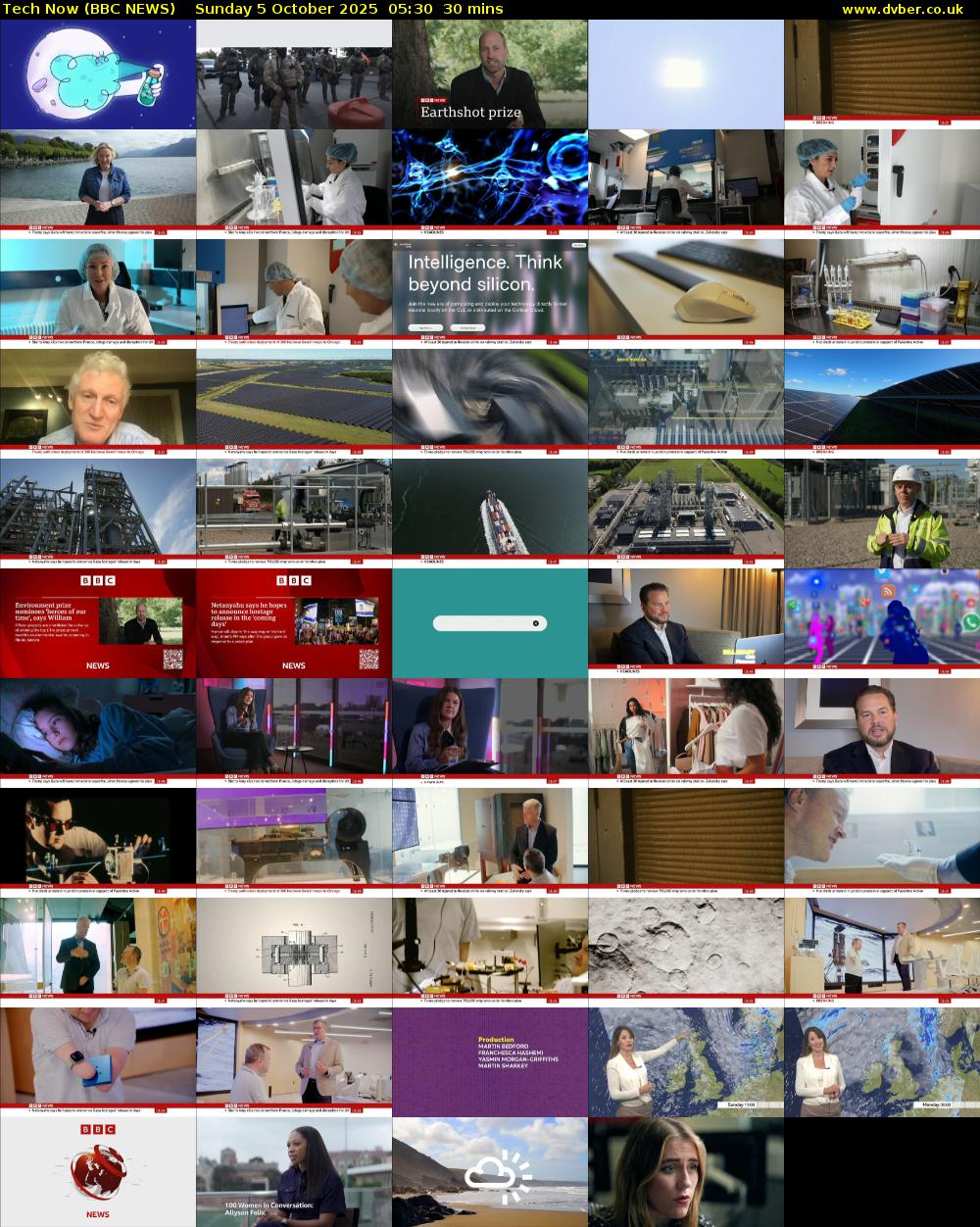 Tech Now (BBC NEWS) Sunday 5 October 2025 05:30 - 06:00