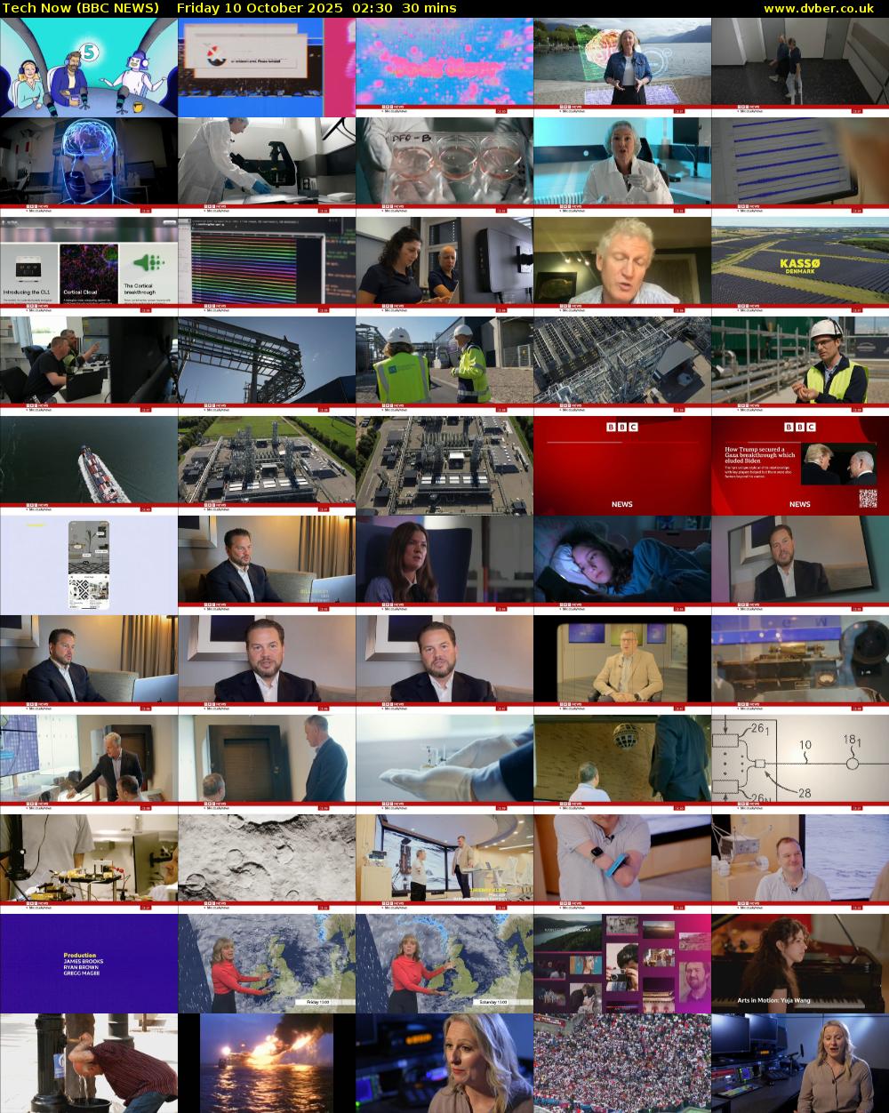 Tech Now (BBC NEWS) Friday 10 October 2025 02:30 - 03:00