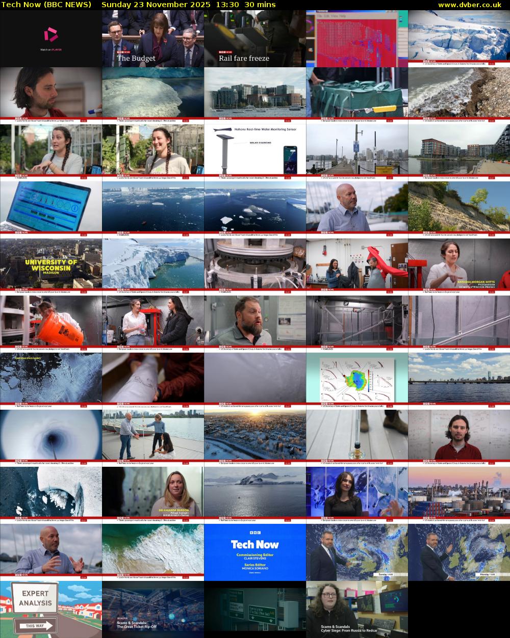 Tech Now (BBC NEWS) Sunday 23 November 2025 13:30 - 14:00