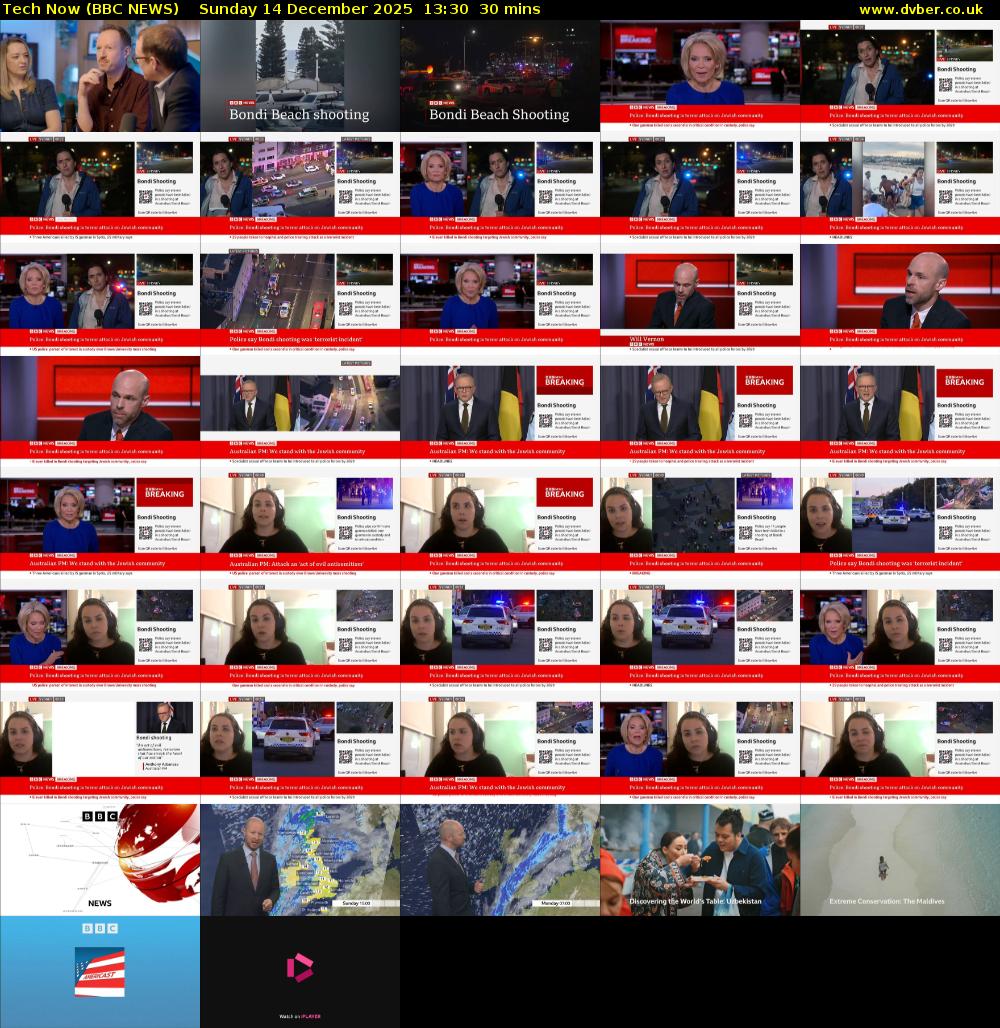 Tech Now (BBC NEWS) Sunday 14 December 2025 13:30 - 14:00