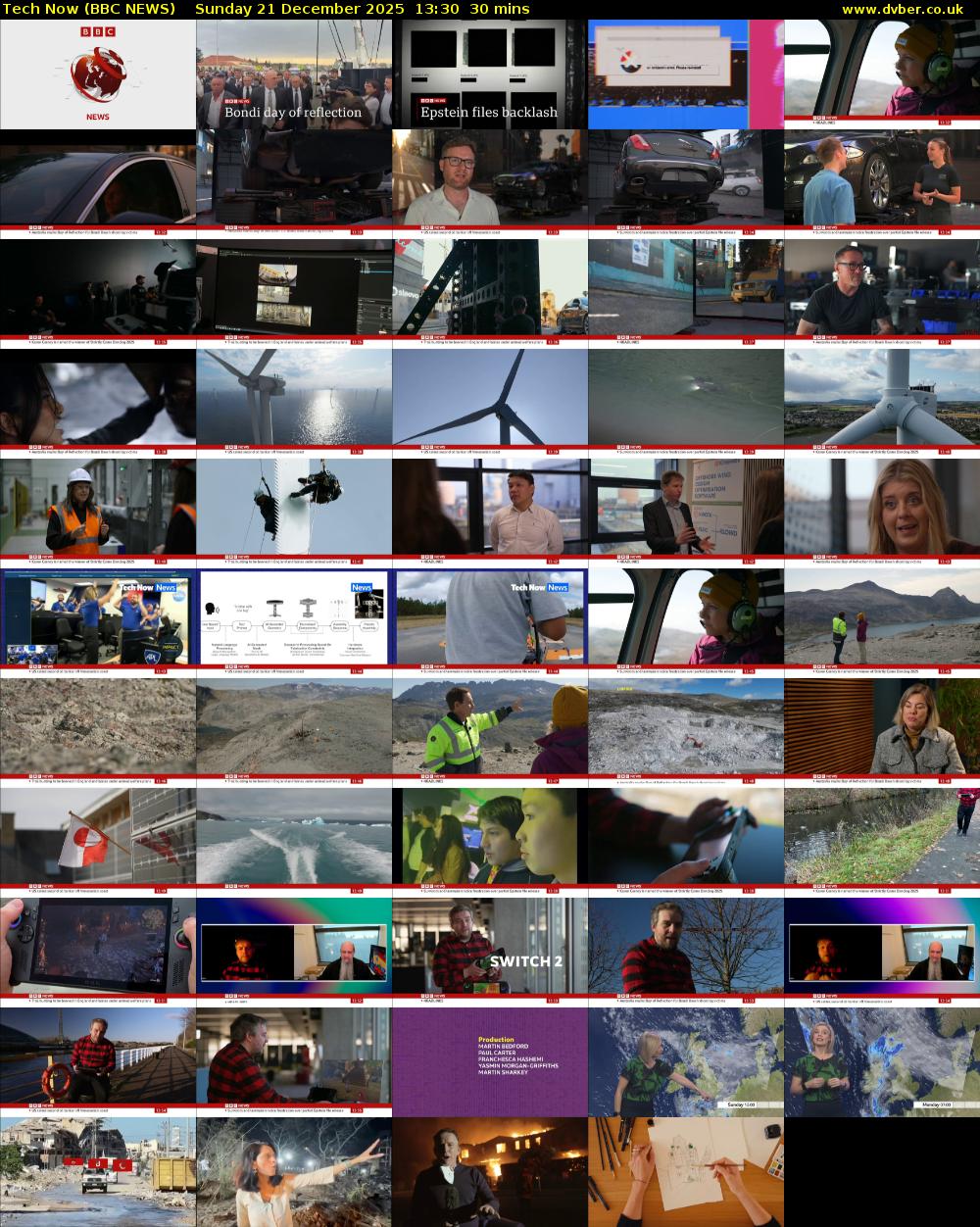 Tech Now (BBC NEWS) Sunday 21 December 2025 13:30 - 14:00