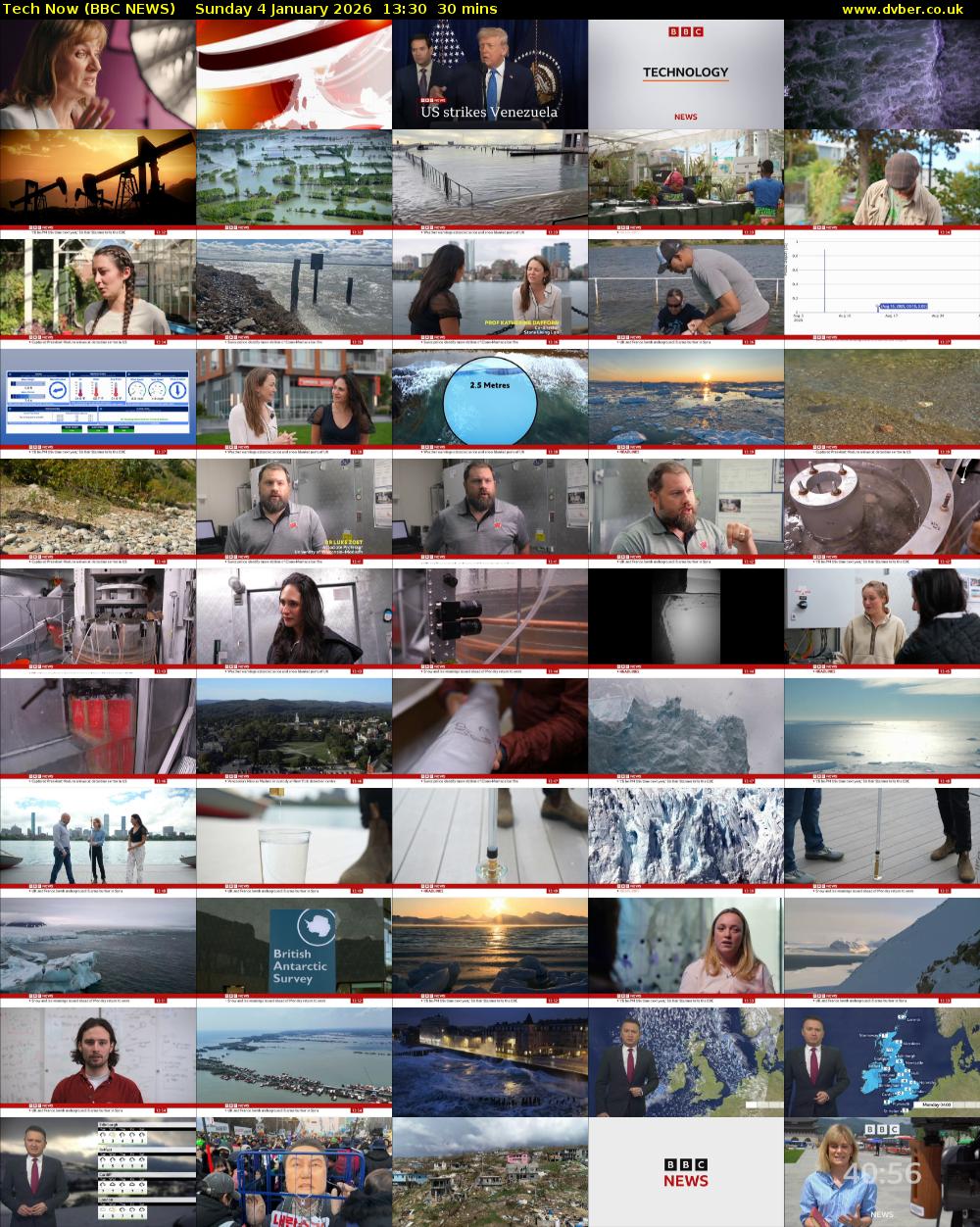 Tech Now (BBC NEWS) Sunday 4 January 2026 13:30 - 14:00