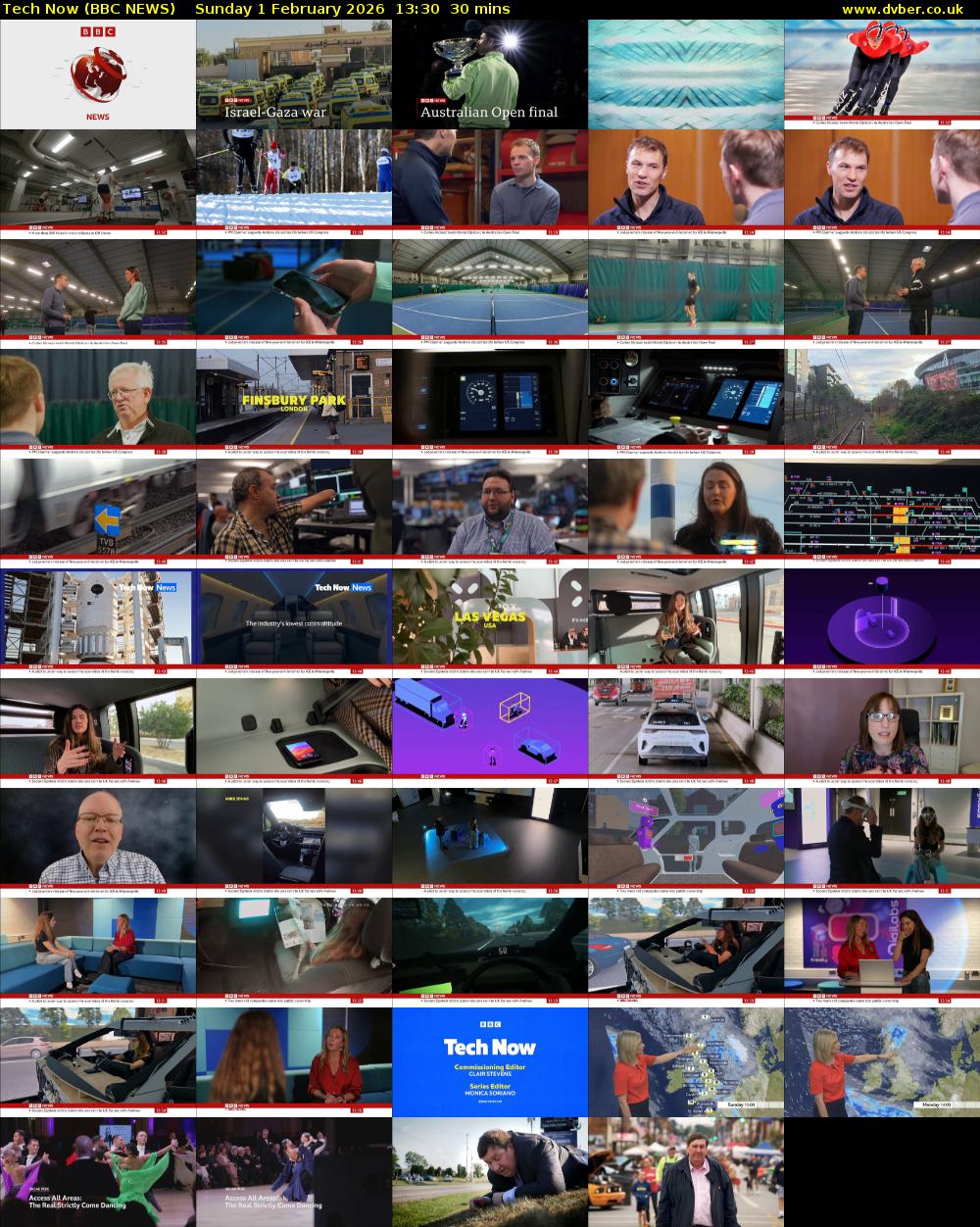Tech Now (BBC NEWS) Sunday 1 February 2026 13:30 - 14:00