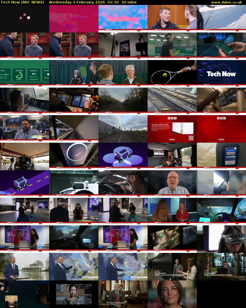Tech Now (BBC NEWS) Wednesday 4 February 2026 01:30 - 02:00