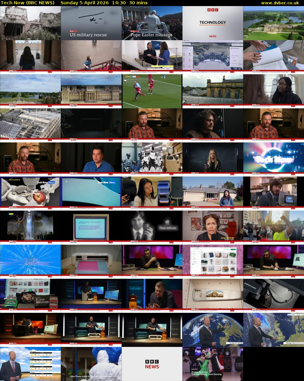 Tech Now (BBC NEWS) Sunday 5 April 2026 14:30 - 15:00