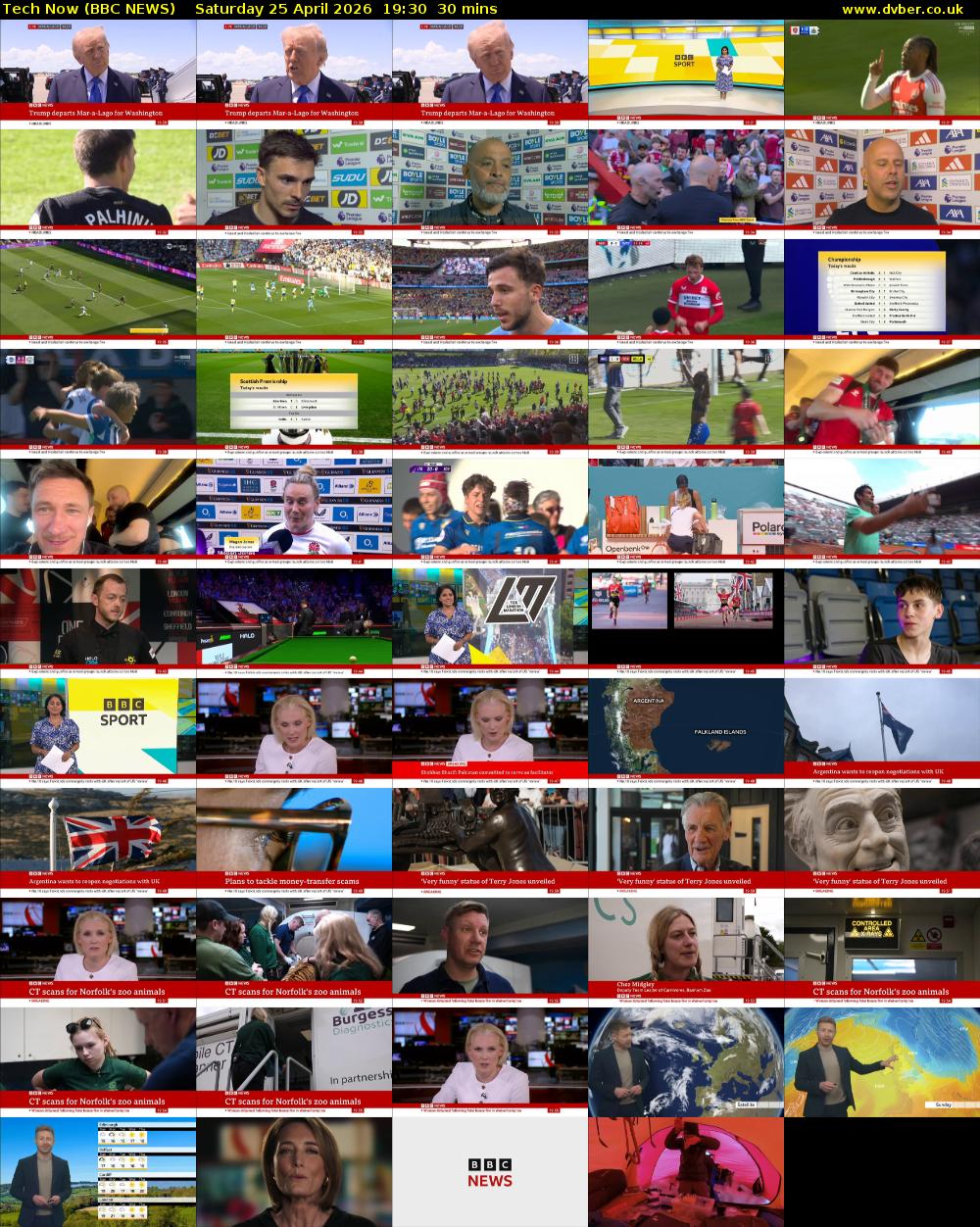 Tech Now (BBC NEWS) Saturday 25 April 2026 19:30 - 20:00