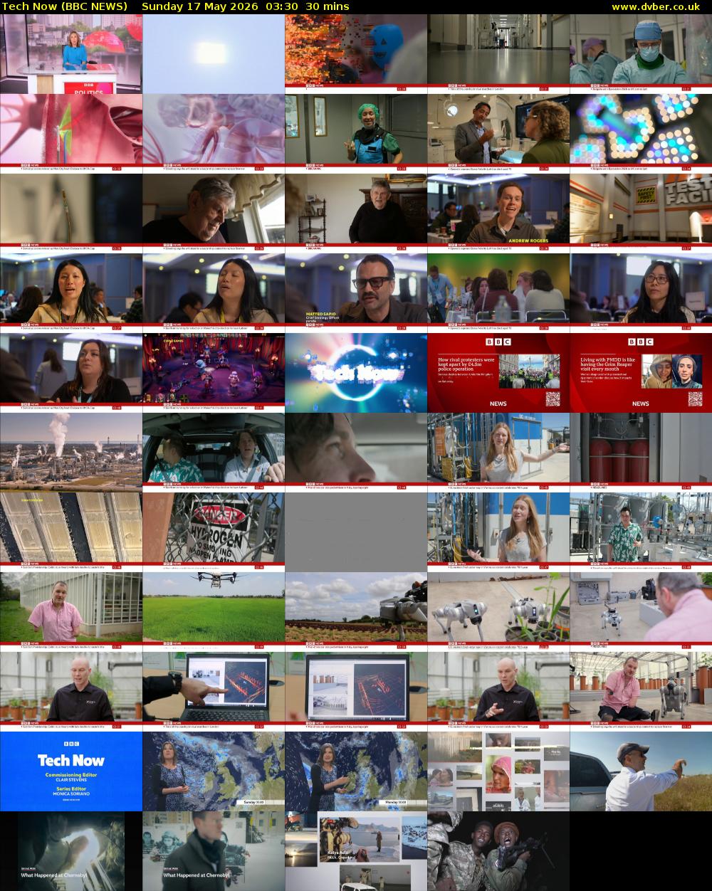 Tech Now (BBC NEWS) Sunday 17 May 2026 03:30 - 04:00
