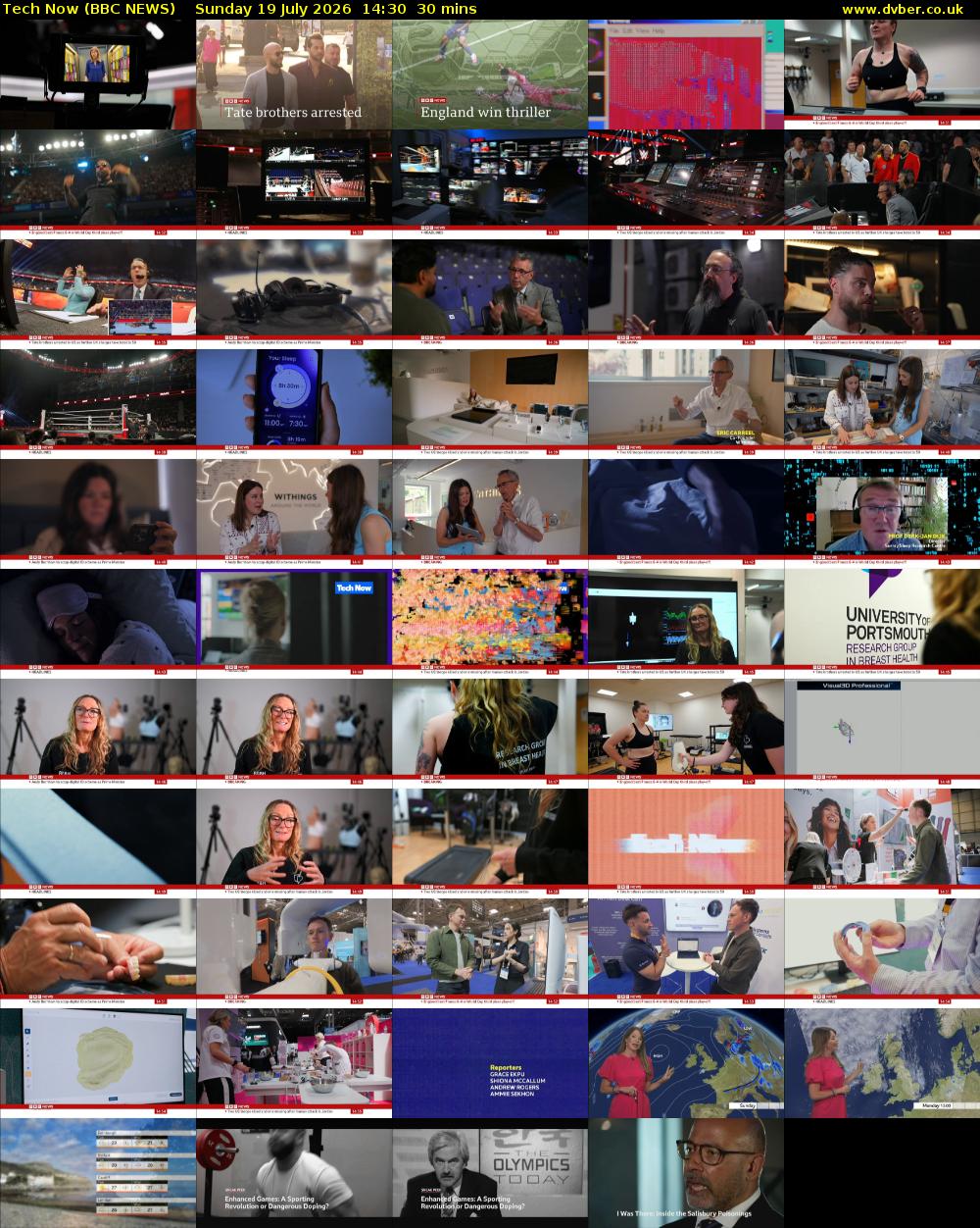 Tech Now (BBC NEWS) Sunday 19 July 2026 14:30 - 15:00