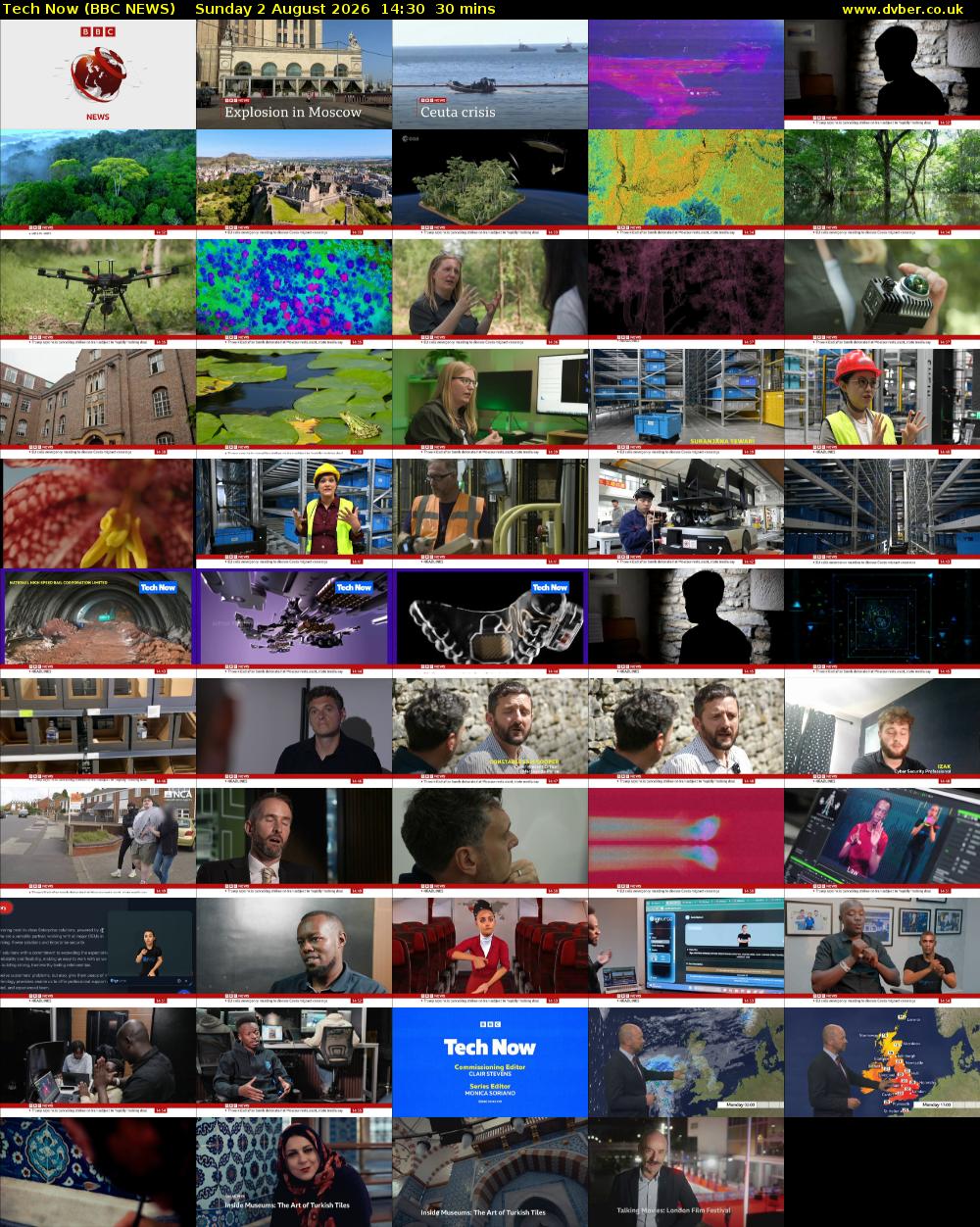Tech Now (BBC NEWS) Sunday 2 August 2026 14:30 - 15:00