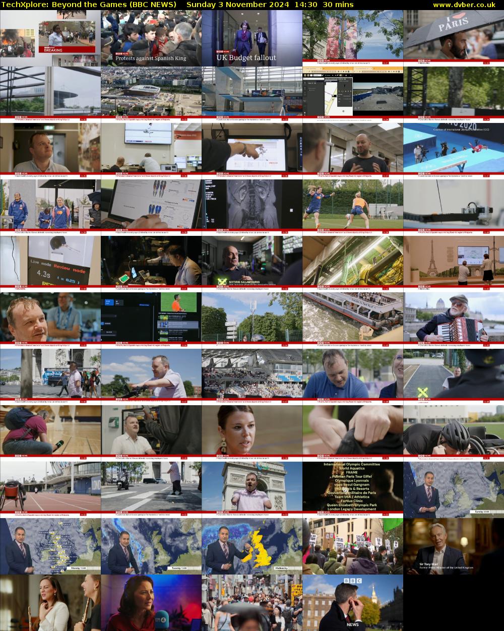 TechXplore: Beyond the Games (BBC NEWS) Sunday 3 November 2024 14:30 - 15:00