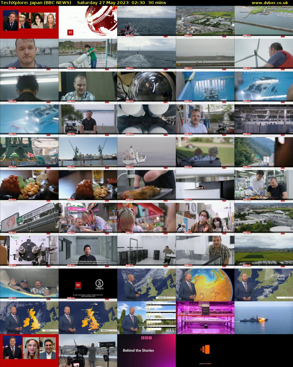 TechXplore: Japan (BBC NEWS) Saturday 27 May 2023 02:30 - 03:00