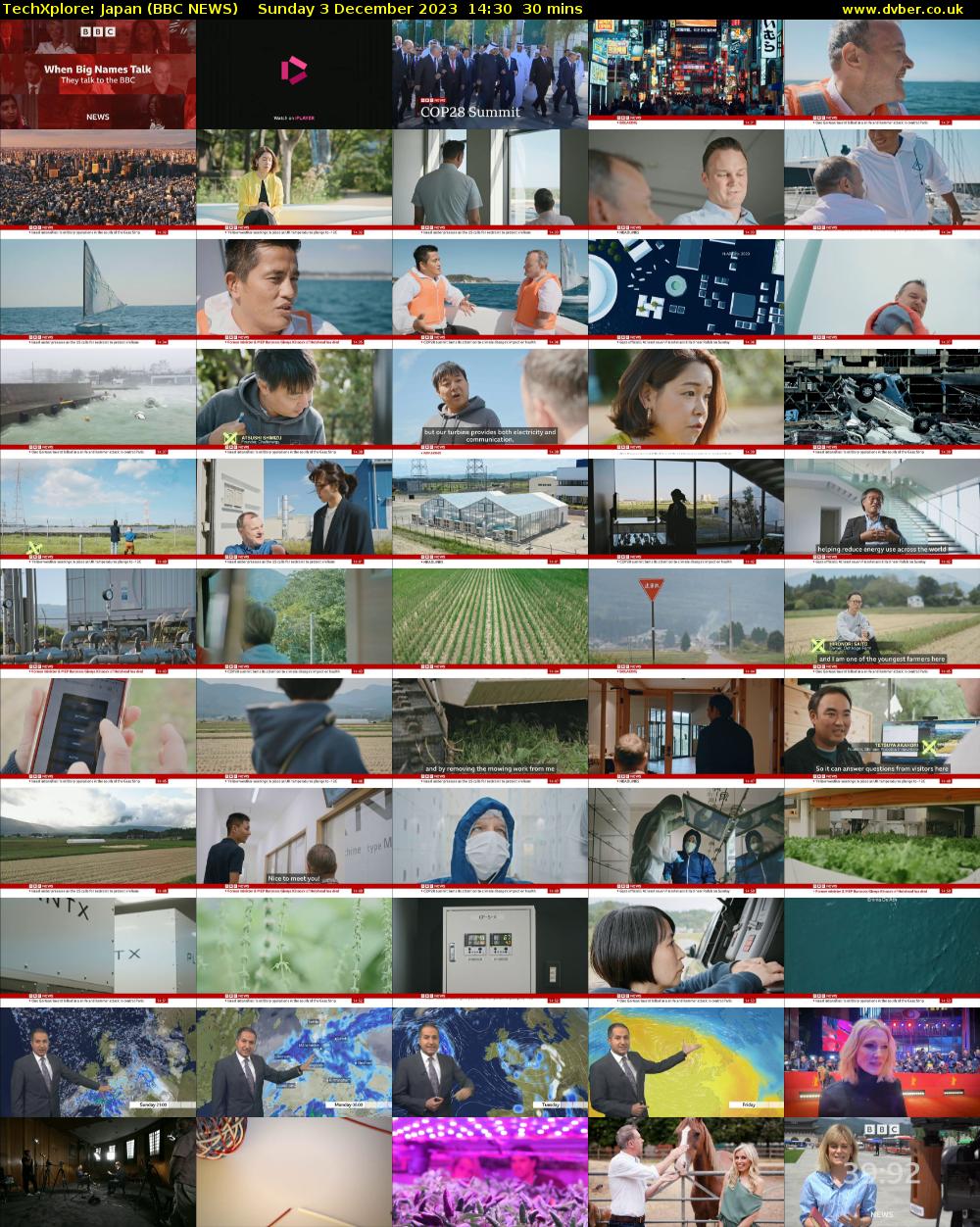TechXplore: Japan (BBC NEWS) Sunday 3 December 2023 14:30 - 15:00
